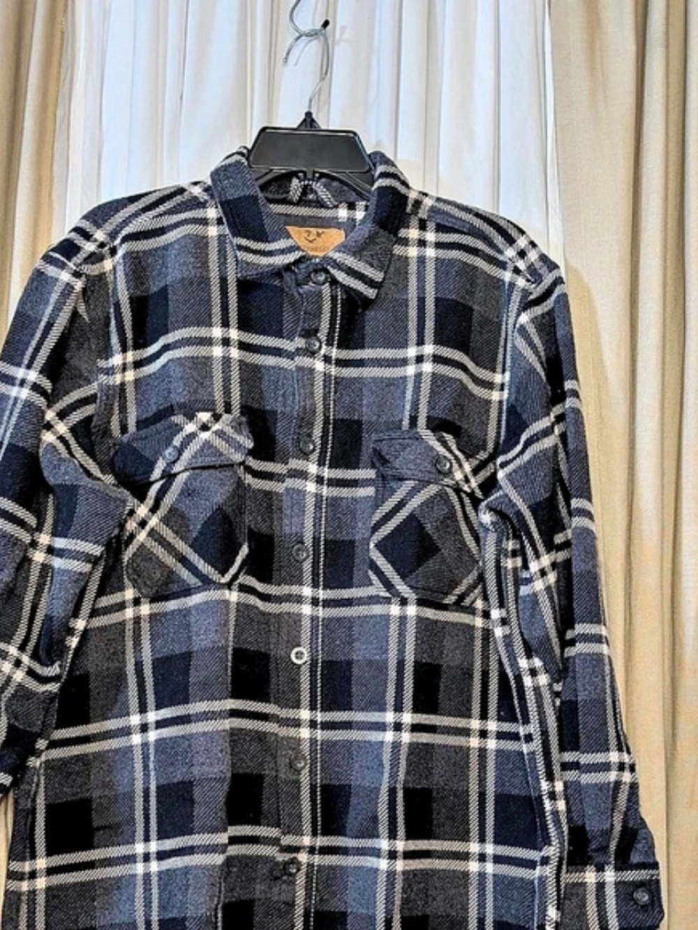 Outdoor Life Men's Plaid Cotton Shirt Size XL